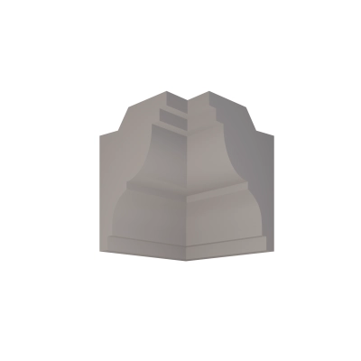 Innenecke für OL-19 Stuckleiste für indirekte Beleuchtung 100x75mm